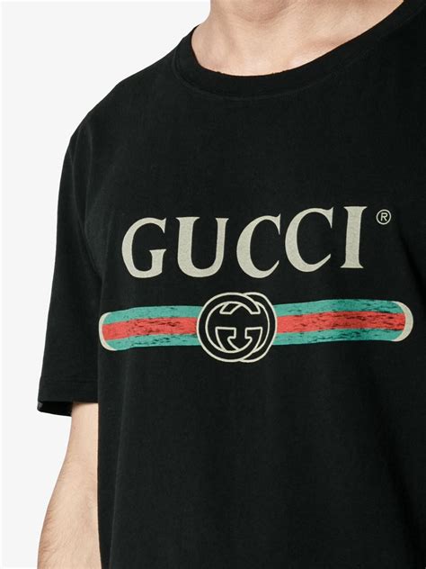 black gucci t shirt fake|genuine gucci t shirts.